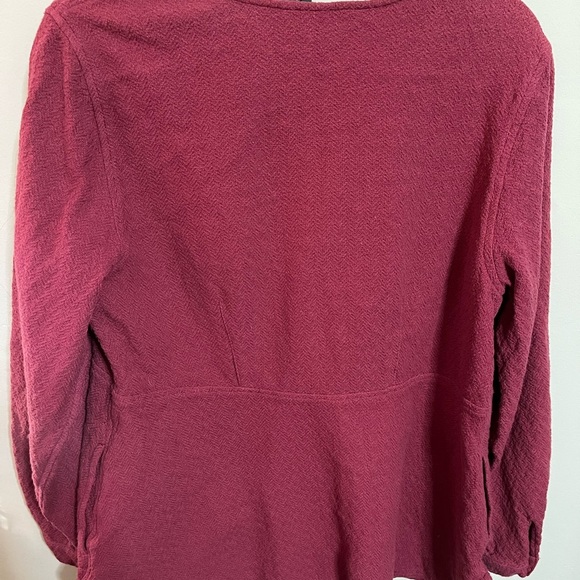 Kleen Button Down Top Sz Med - Picture 5 of 9